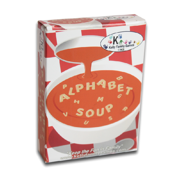 A picture of our Alphabet Soup game