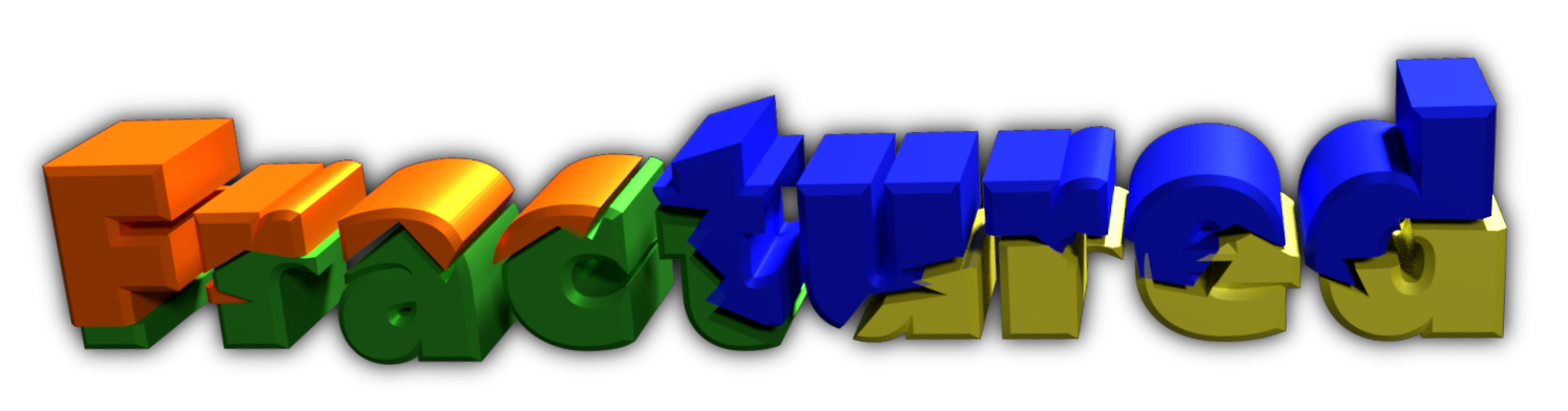 A picture of the Fractured Game logo